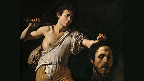 David met het hoofd van Goliath (ca. 1610)