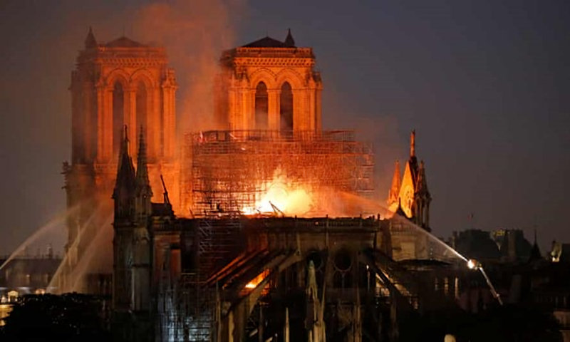 Brand van de Notre Dame