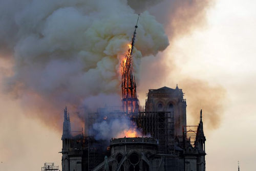 Torenspits van de Notre Dame