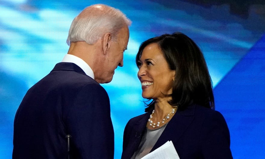 Kamala Harris en Joe Biden