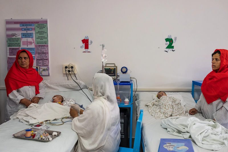 Het Anabah Maternity Center, een van de weinige gratis, hoogwaardige kraamklinieken in Afghanistan